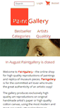 Mobile Screenshot of paintgallery.net